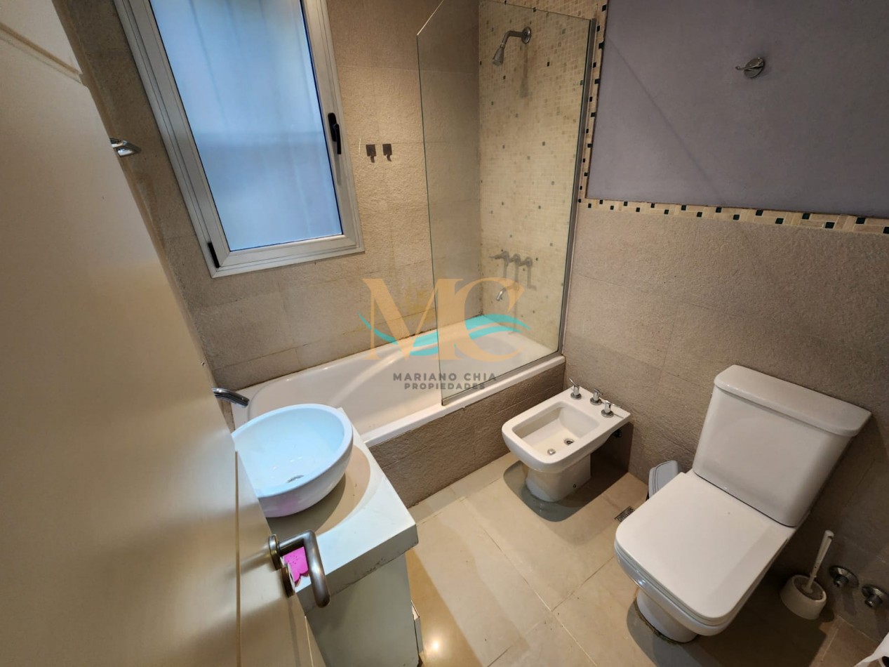 Departamento 3 ambientes con amenities en Pinamar