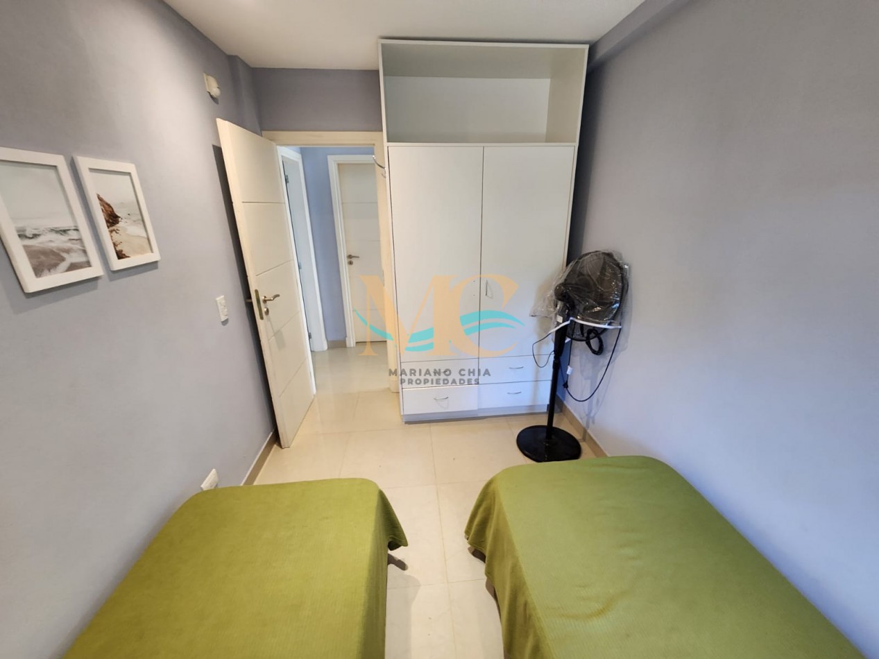 Departamento 3 ambientes con amenities en Pinamar