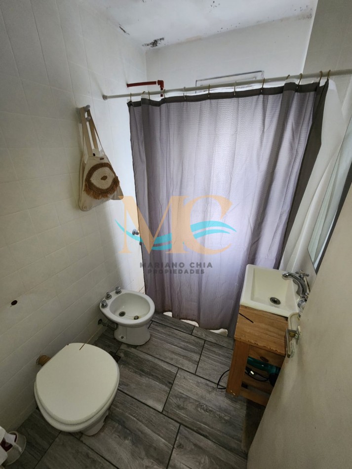Departamento 3 ambientes reciclado en Pinamar