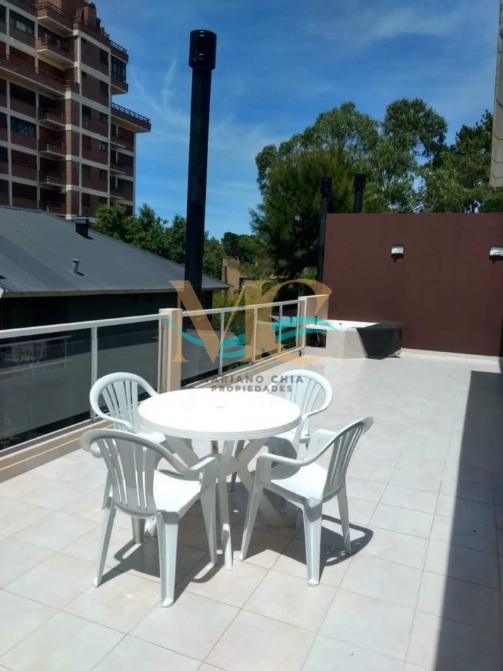 Departamento 2 ambientes con Terraza en  Pinamar