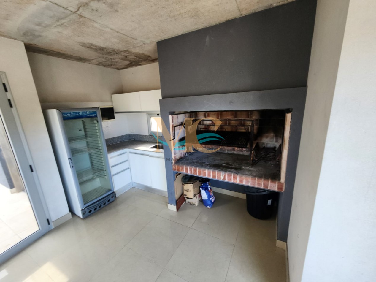 Departamento 3 ambientes con amenities en Pinamar