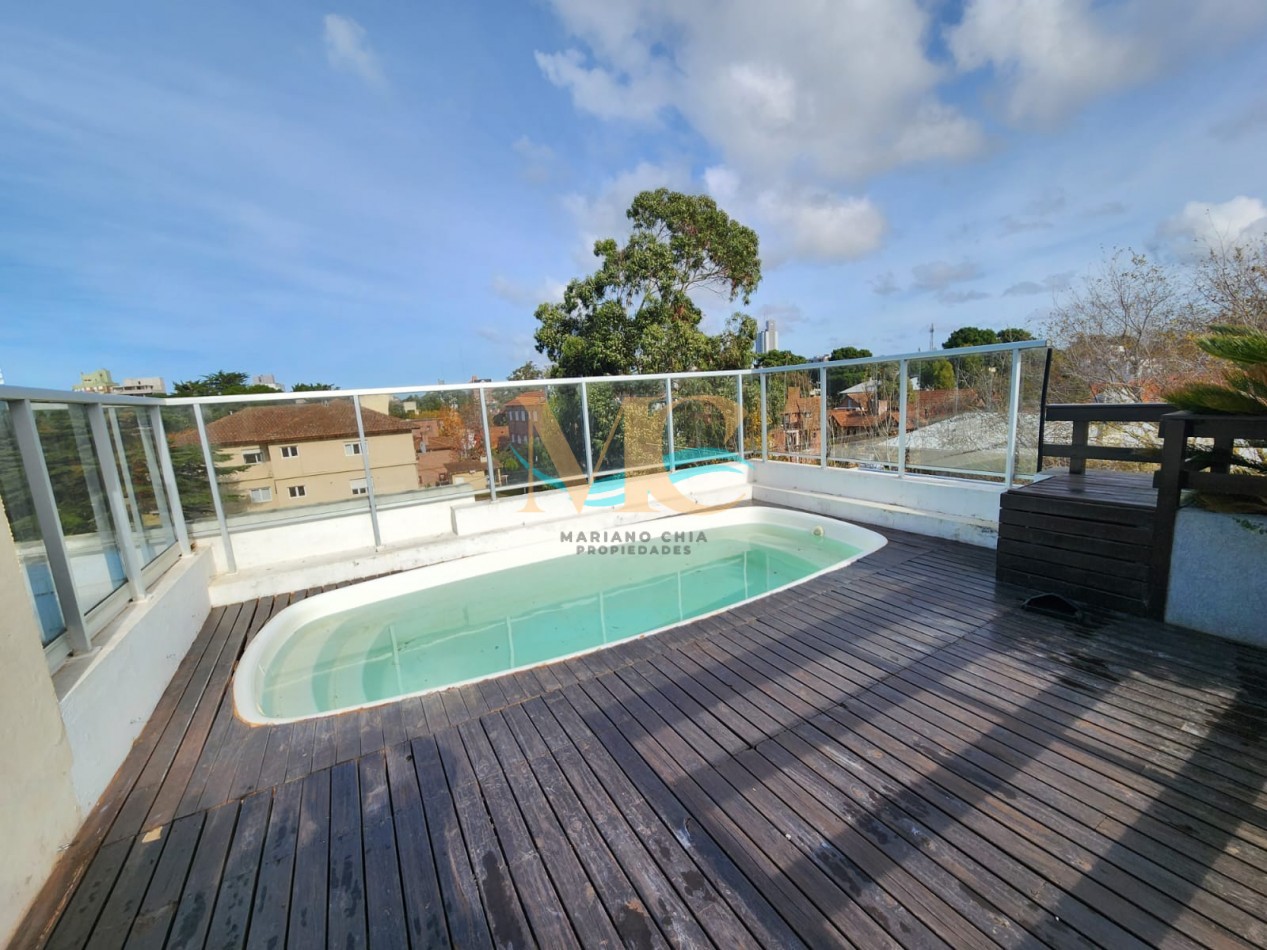 Departamento 3 ambientes con amenities en Pinamar