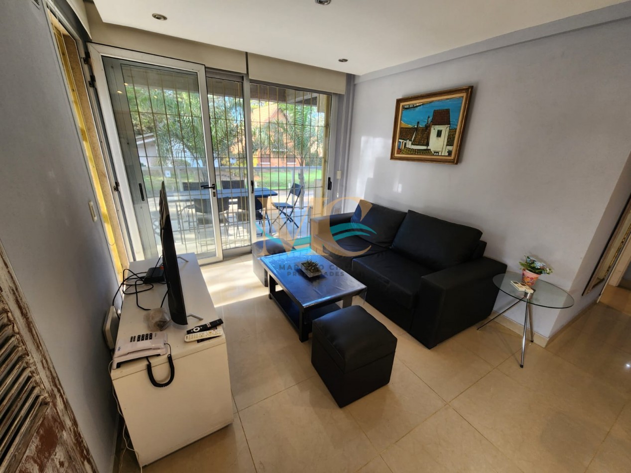 Departamento 3 ambientes con amenities en Pinamar