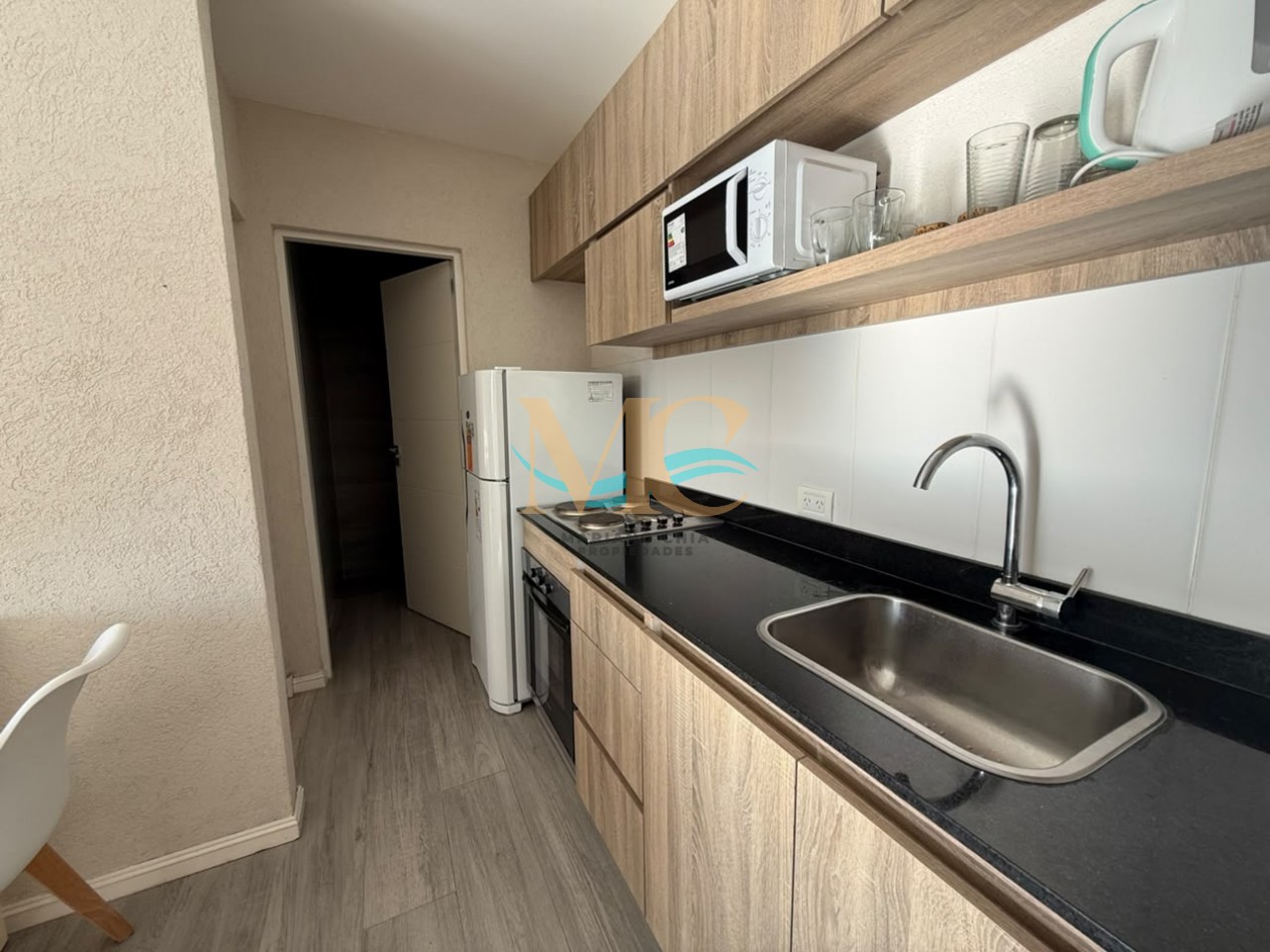 Departamento 2 ambientes con terraza en Pinamar