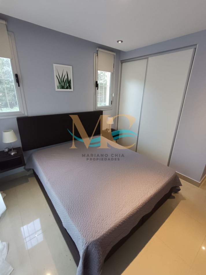 Departamento 3 ambientes con amenities en Pinamar