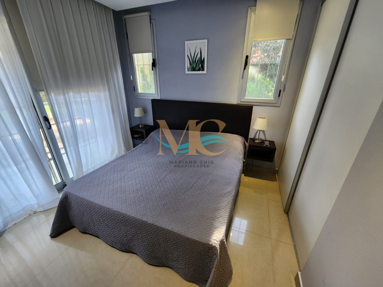 Departamento 3 ambientes con amenities en Pinamar