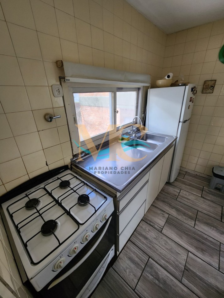 Departamento 3 ambientes reciclado en Pinamar