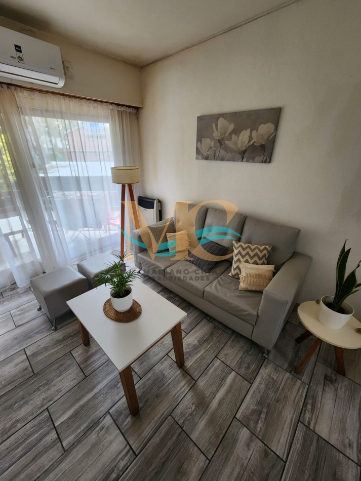 Departamento 3 ambientes reciclado en Pinamar