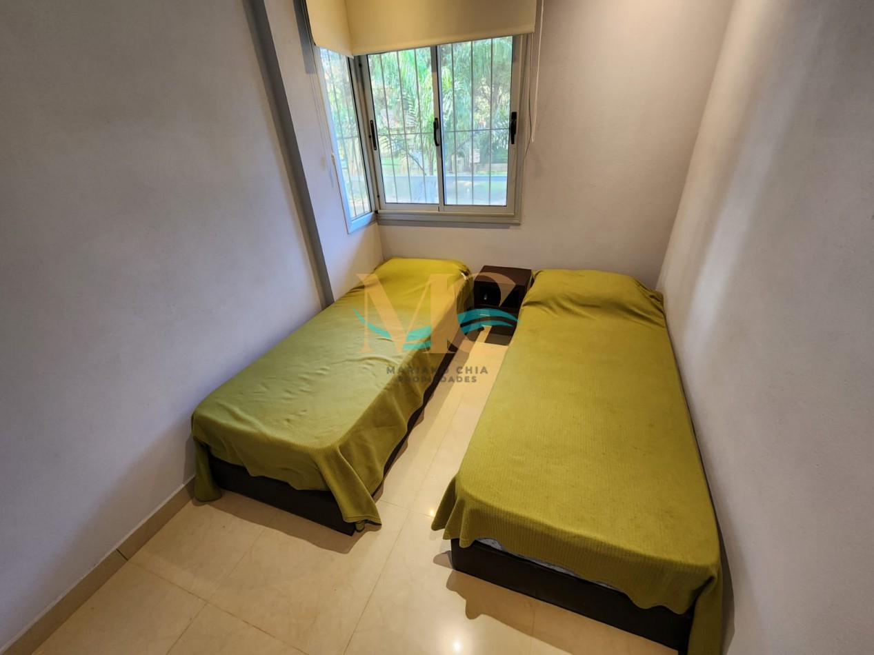 Departamento 3 ambientes con amenities en Pinamar