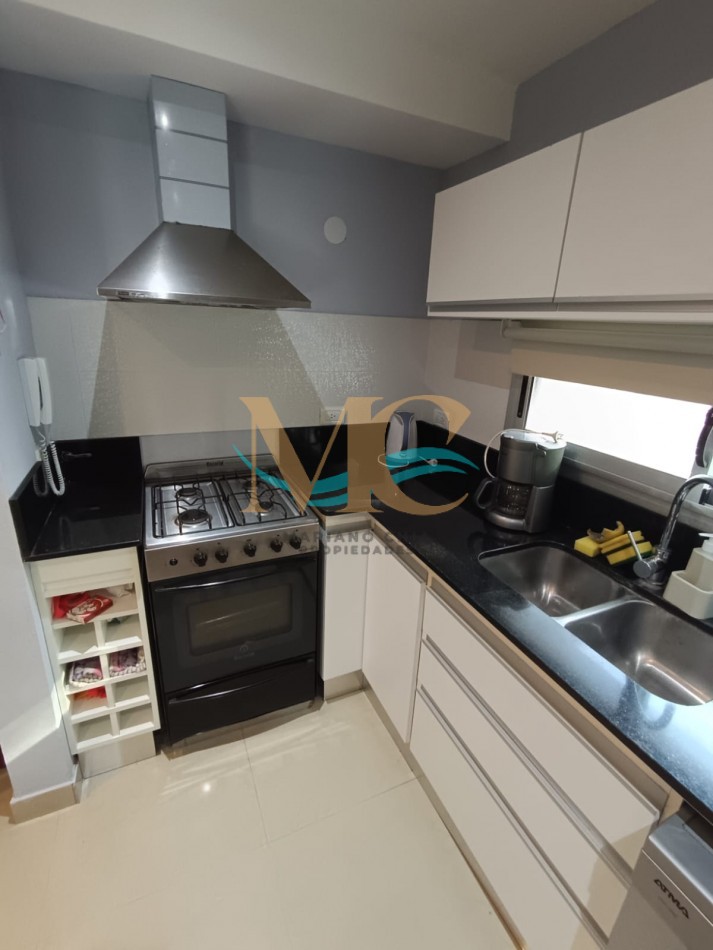 Departamento 3 ambientes con amenities en Pinamar