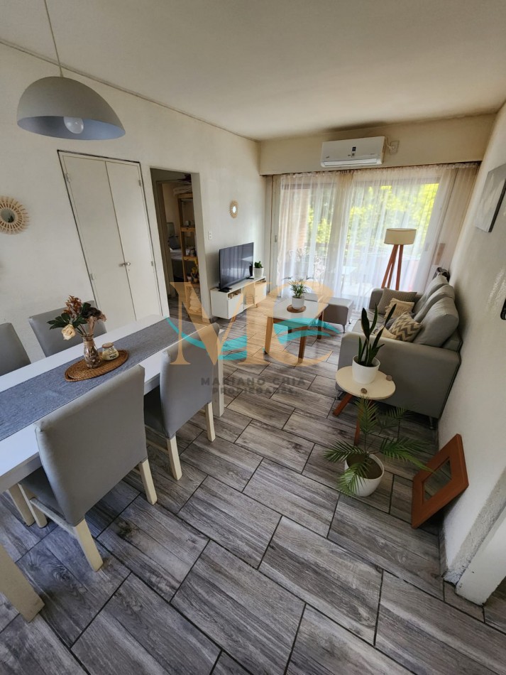 Departamento 3 ambientes reciclado en Pinamar