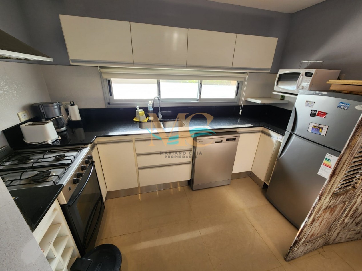Departamento 3 ambientes con amenities en Pinamar