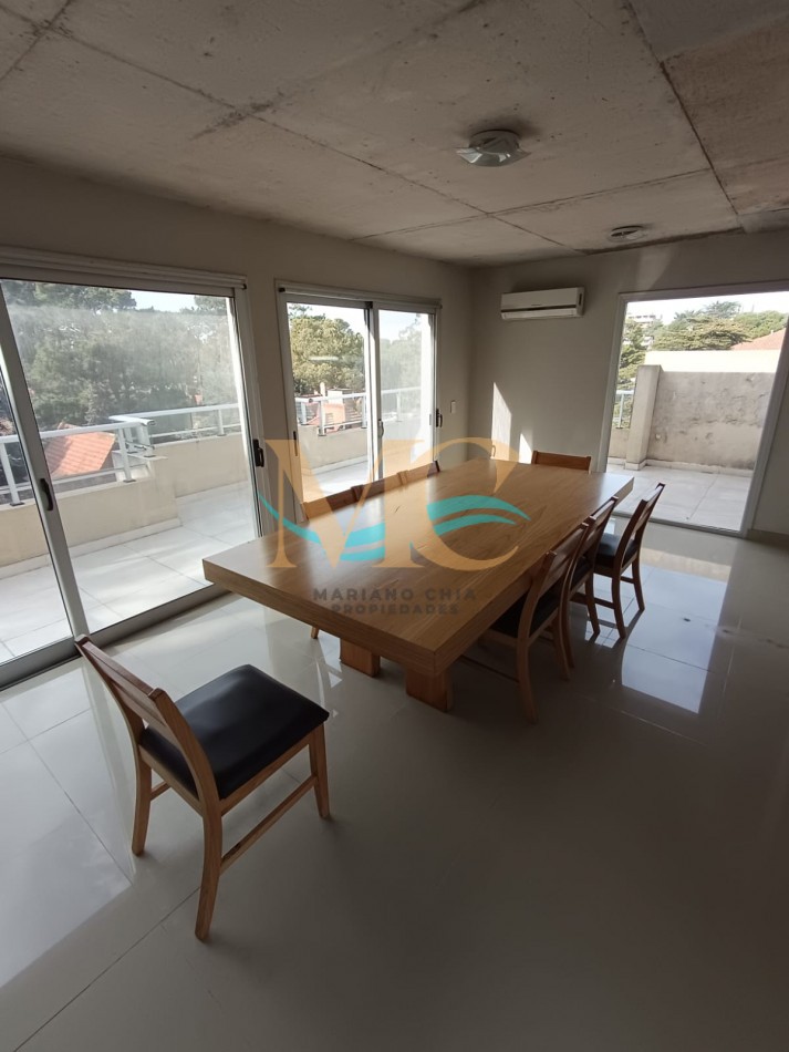 Departamento 3 ambientes con amenities en Pinamar