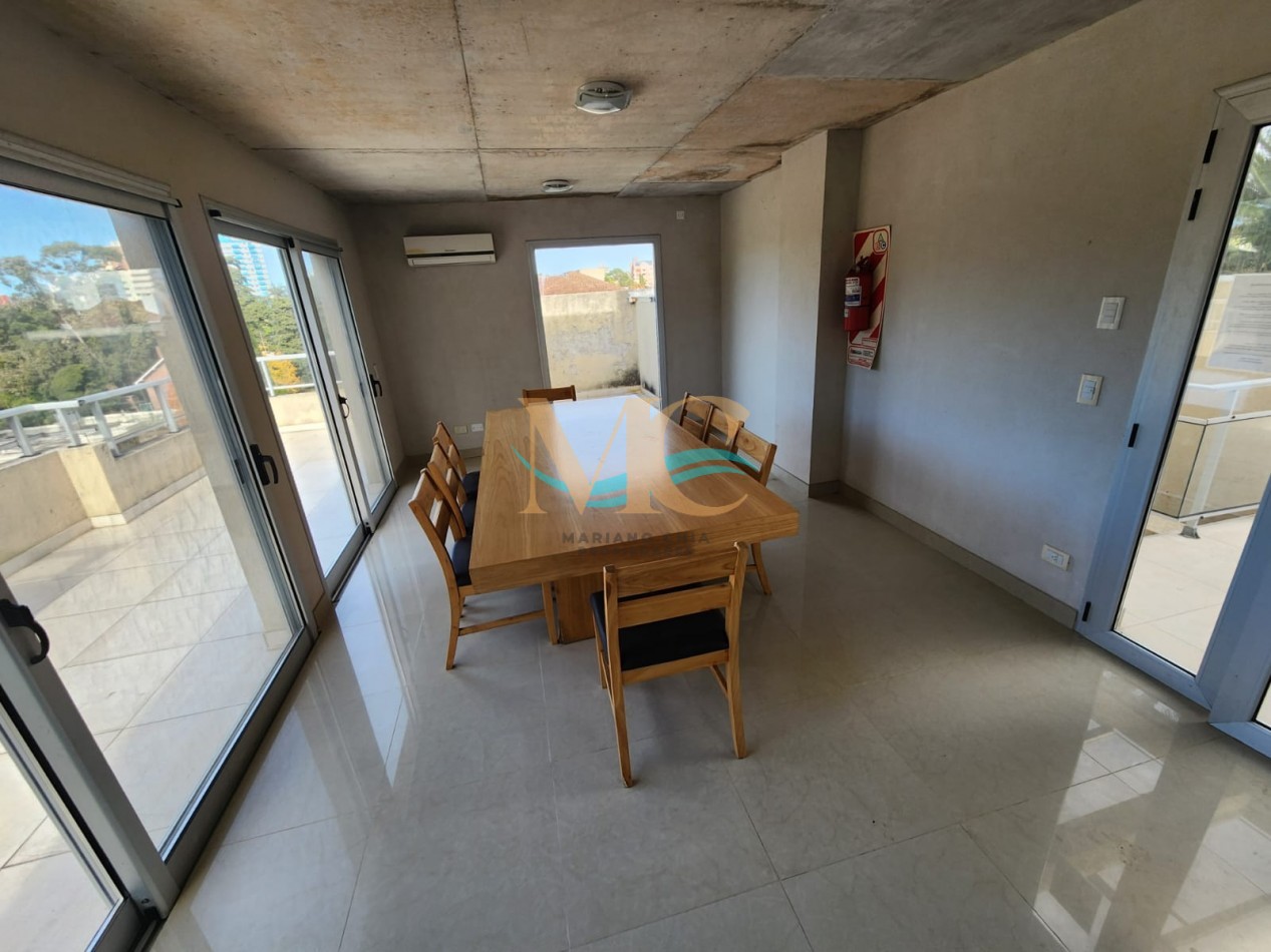 Departamento 3 ambientes con amenities en Pinamar