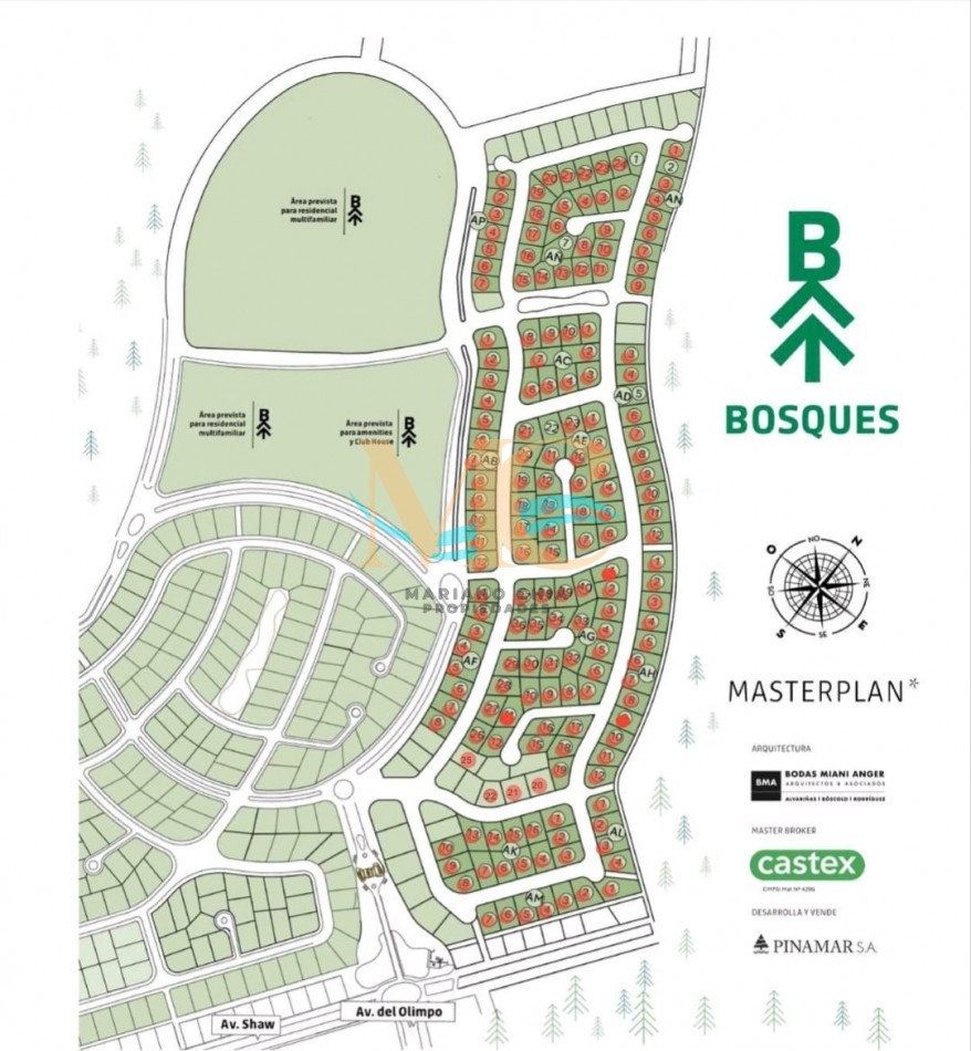 Lote en Barrio Privado Bosques