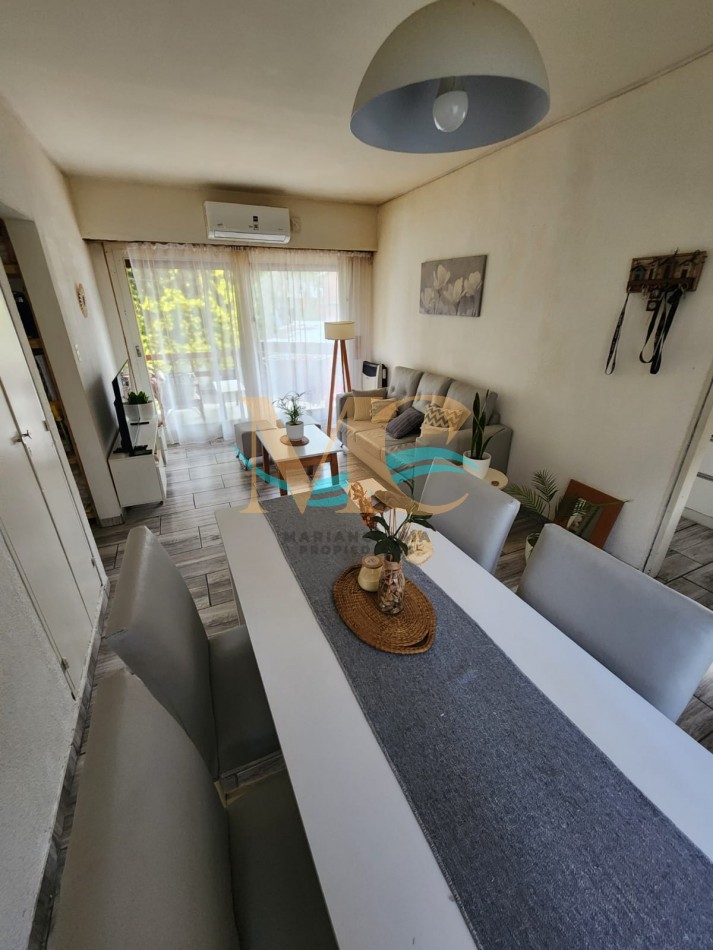 Departamento 3 ambientes reciclado en Pinamar