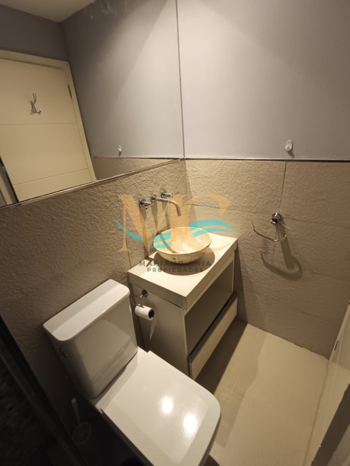 Departamento 3 ambientes con amenities en Pinamar