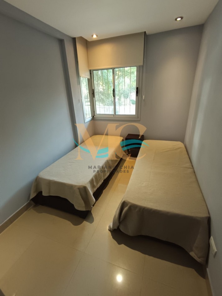 Departamento 3 ambientes con amenities en Pinamar