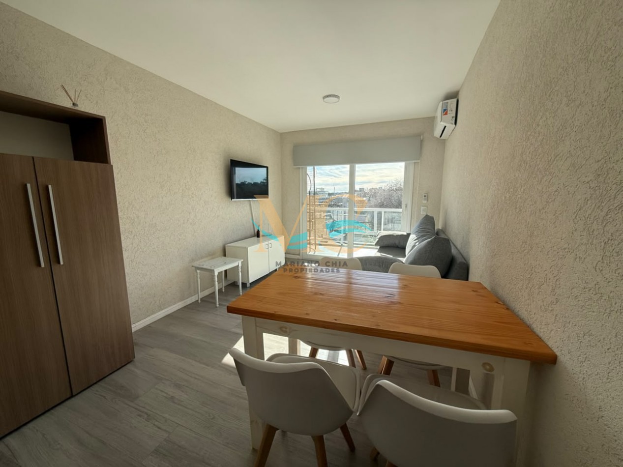 Departamento 2 ambientes con terraza en Pinamar